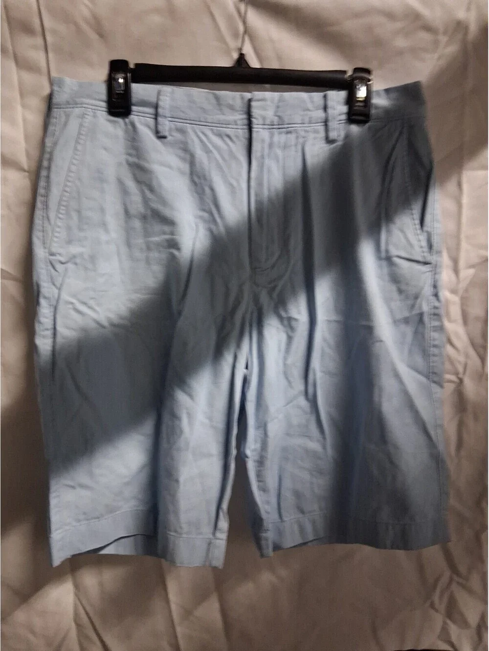 J Crew Shorts Mens 33 Blue Classic Chino 100% Cotton Preppy Casual Fall Sprin G2